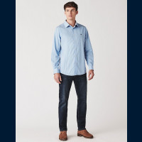 classic micro stripe blue 1