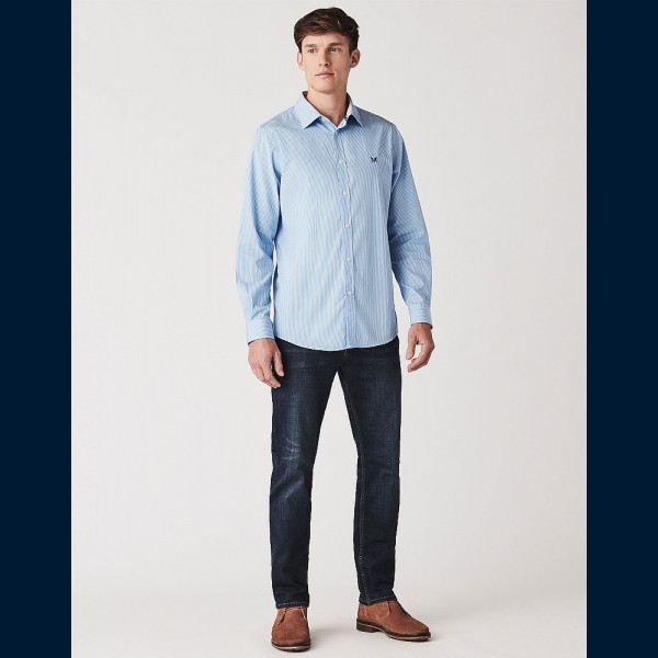 classic micro stripe blue 1