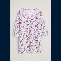 Aventurier Tunic Hedgerow Flowers Cassis 1