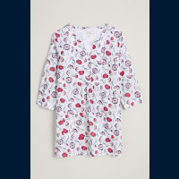 Aventurier Tunic Hedgerow Flowers Cassis 1