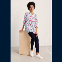 Aventurier Tunic Hedgerow Flowers Cassis 664
