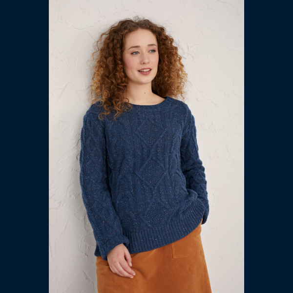 Kynance Cove Jumper French Blue 1437