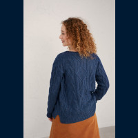 Kynance Cove Jumper French Blue 1456