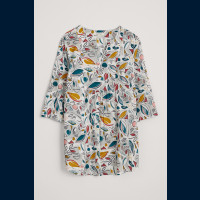 Op Art Tunic Artists Sketch Chalk 1