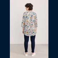 Op Art Tunic Artists Sketch Chalk 4