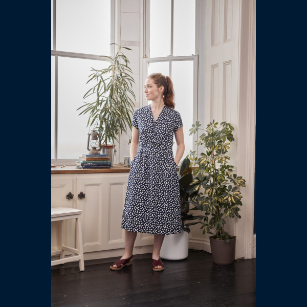 Pencil Box Dress Crayon Spot Maritime 1102