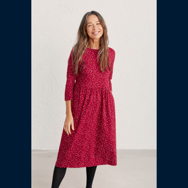 Sea Strewn Dress Pebble Scribble Dahlia 3
